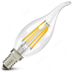 Светодиодная лампа XF-E14-FL-В35T-4W-2700K-230V